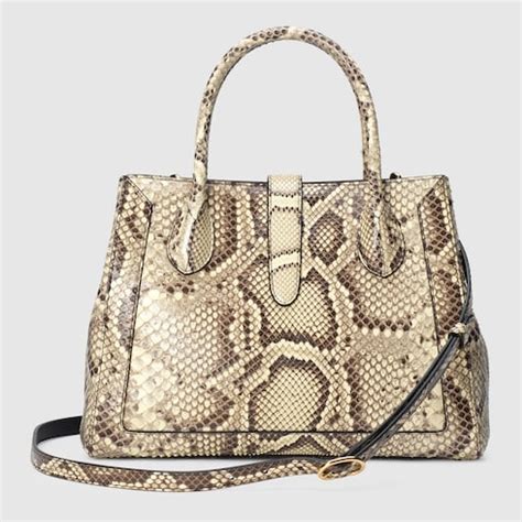 GUCCI Jackie 1961 medium python bag .